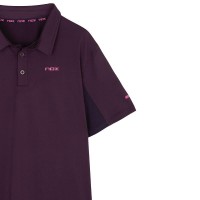 Polo Nox Pro Morado Oscuro