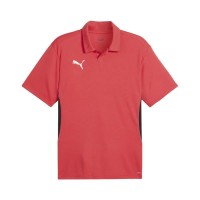 Puma Polo Shirt Red Black