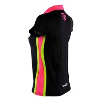 Polo Vairo Columns Negro Mujer  Oferta + Barato