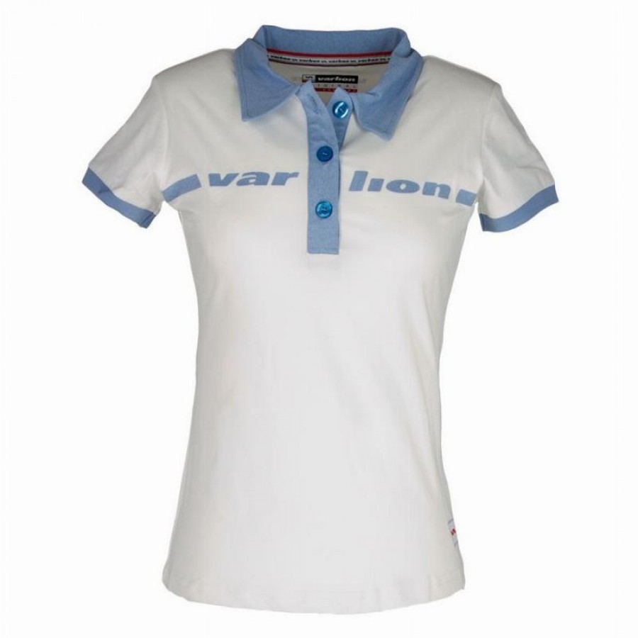 Polo Varlion M/C MD13S05 Blanco Mujer  Offerta + Economico