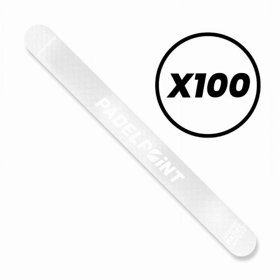 Protector PadelPoint Tranparente Rugoso Logo Big x100  Offer + Cheap