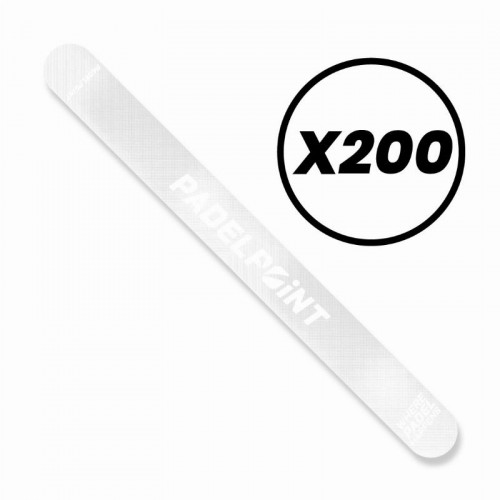 Protector PadelPoint Tranparente Rugoso Logo Big x200 Protector PadelPoint Tranparente Rugoso Logo Big x200