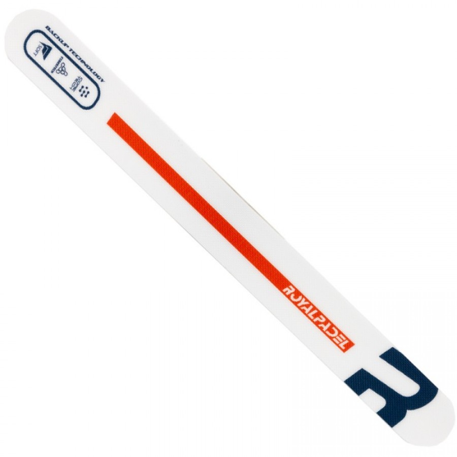 Royal Padel Protettore Bianco Logo Blu Navy  Offerta + Economico