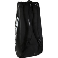 Raquetero Head Tour L Negro Blanco  Oferta + Barato