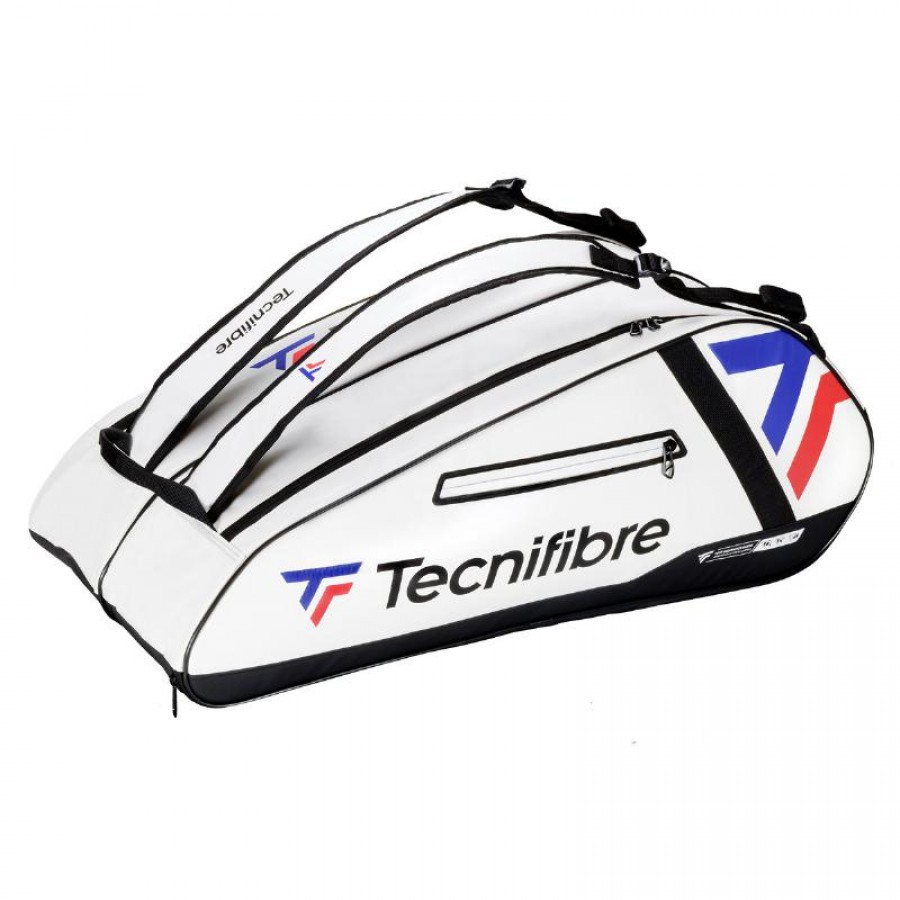 Raquetero Tecnifibre Tour Endurance Blanco Negro  Oferta + Barato