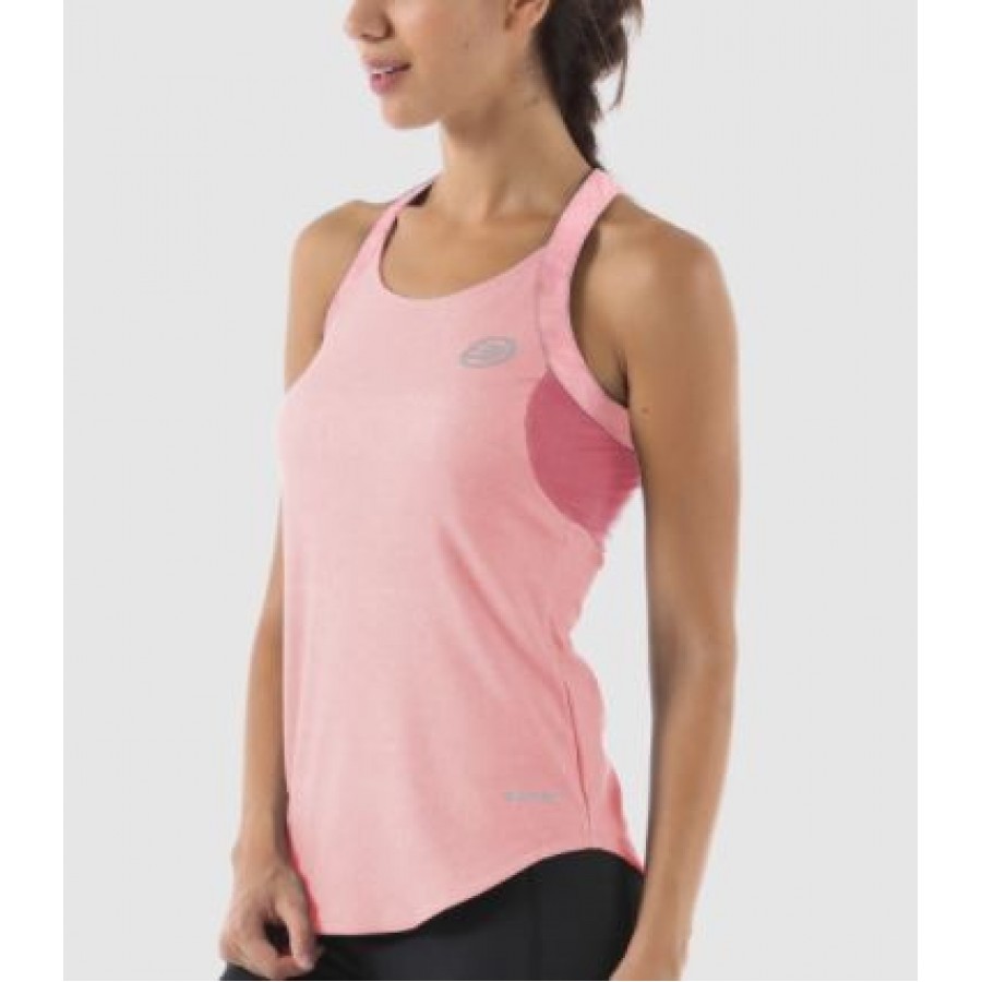 T-shirt Pastel pink Aker Vigore straps Bullpadel