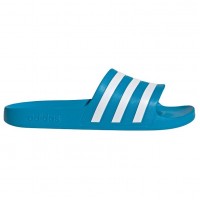 Sandale Adidas Adilette Aqua Bleu Blanc  Offre - Pas cher