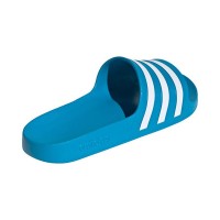Sandale Adidas Adilette Aqua Bleu Blanc  Offre - Pas cher