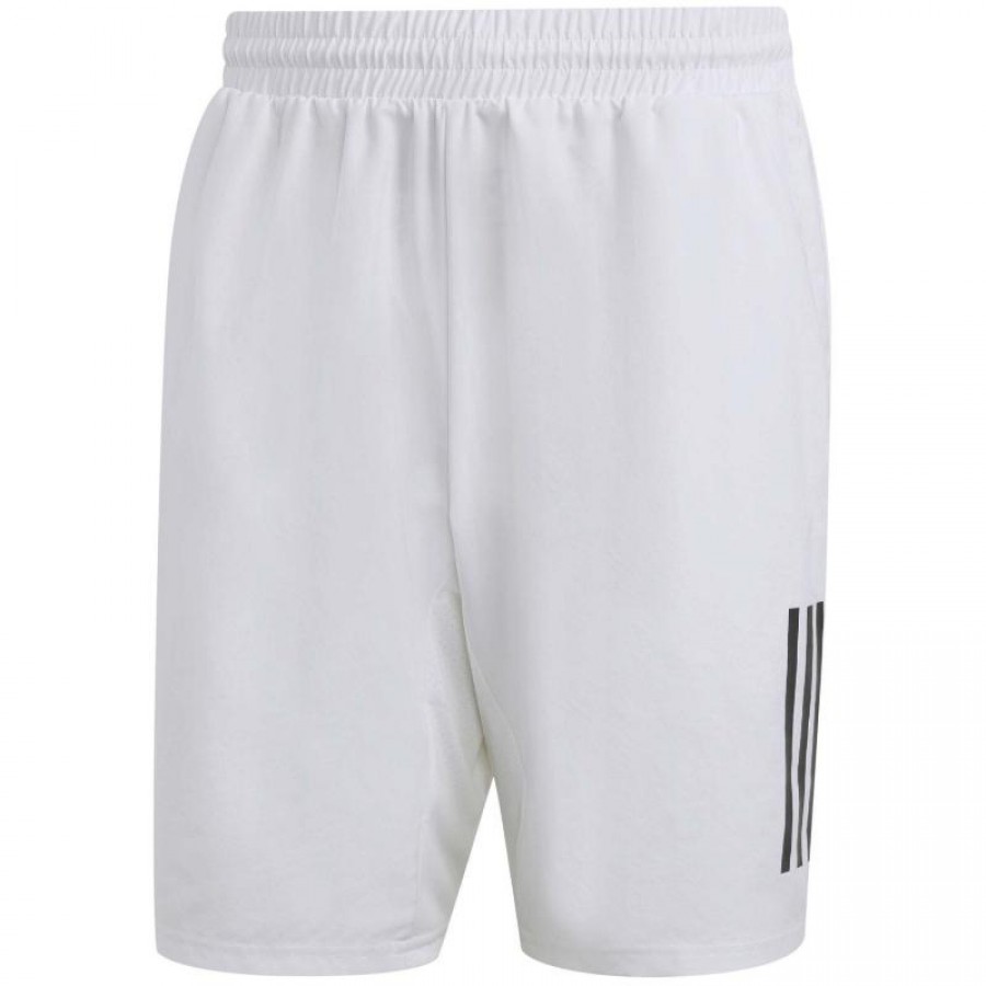 Adidas Club 3-Stripe Shorts White Black