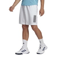 Adidas Club 3-Stripe Shorts branco preto