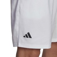 Short Adidas Club 3 Bandes Blanc Noir