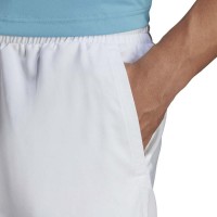 Pantaloncini Adidas Club 3-Stripe Bianco Nero
