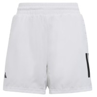 Short Adidas Club 3 Stripes Blanco Junior  Offer + Cheap
