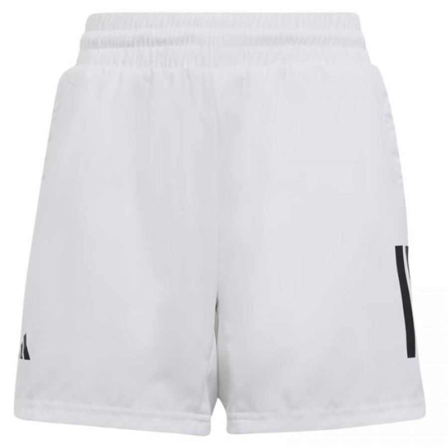 Short Adidas Club 3 Stripes Blanco Junior  Offer + Cheap