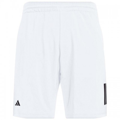 Adidas Club 3 Stripes Short Blanc Noir Adidas Club 3 Stripes Short Blanc Noir