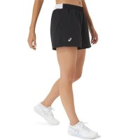 Short Asics Court Black White Women