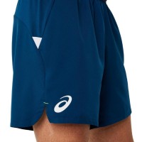 Short Asics Match 7 Azul Mako  Offer + Cheap