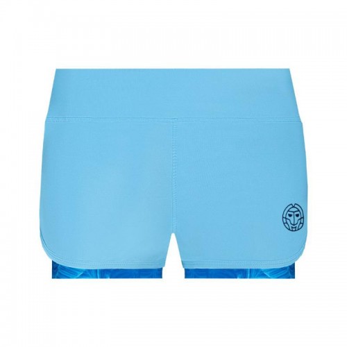 Short Bidi Badu Chidera Bleu Clair Femmes Short Bidi Badu Chidera Bleu Clair Femmes
