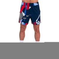 Badu New York 7Inch Dark Blue Red Bidi Shorts  Offer + Cheap