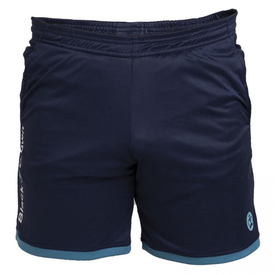 Short Black Crown Olimpo Azul