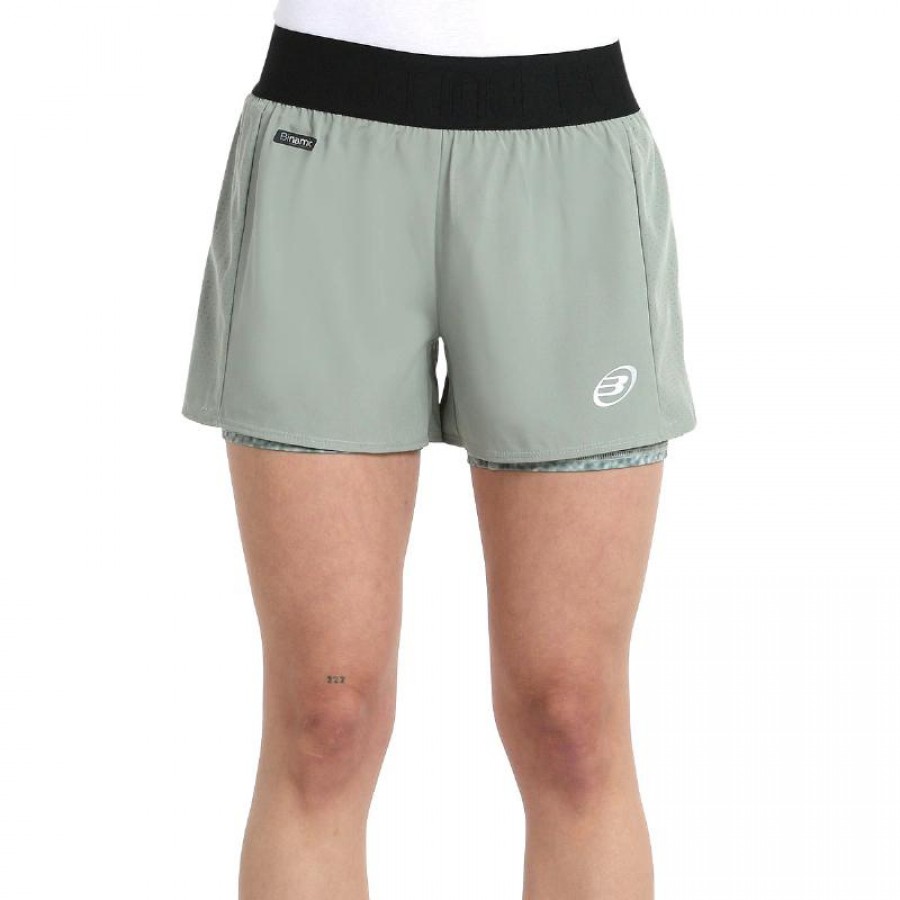 Short Bullpadel Breca Eucalipto Mujer  Oferta + Barato