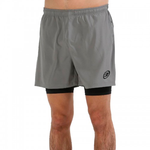 Short Bullpadel Lipes Grigio Medio Short Bullpadel Lipes Grigio Medio