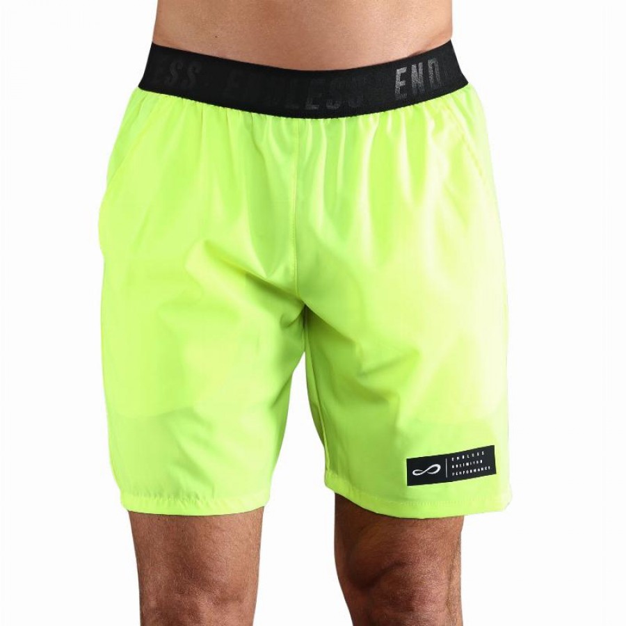 Short Endless Ace Iconic Amarillo  Oferta + Barato