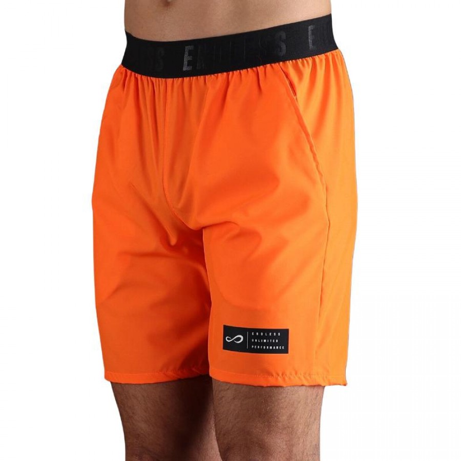 Short Endless Ace Emblematique Naranja  Offre - Pas cher