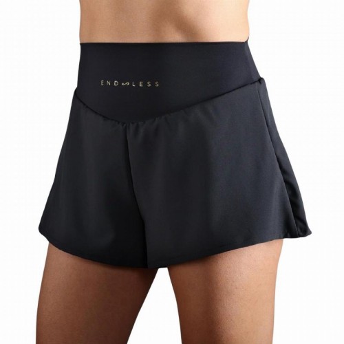 Short Endless Court Negro Mujer Short Endless Court Negro Mujer