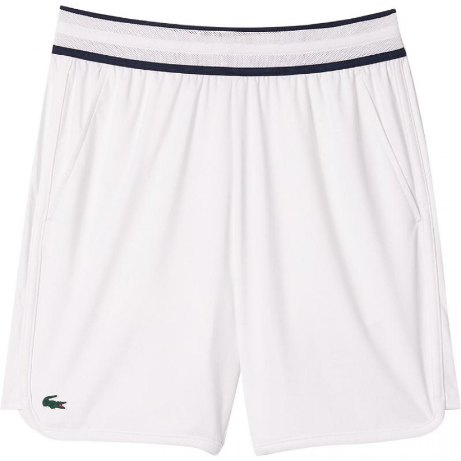Pantaloncini Lacoste Daniil Medvedev Sport Blanco  Offerta + Economico