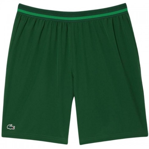 Pantaloncini Lacoste Novak Djokovic Tenis Verde Pantaloncini Lacoste Novak Djokovic Tenis Verde