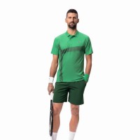 Calções Lacoste Novak Djokovic Ténis Verde  Oferta + Barato