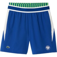 Pantaloncini Lacoste Roland Garros Blu Bianco Verde  Offerta + Economico