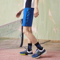 Short Lacoste Sport Azul Estampado  Offre - Pas cher