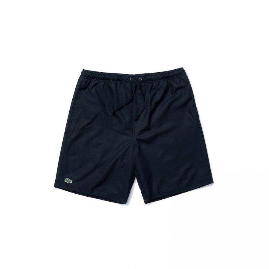 Short Lacoste Sport Classic Negro  Oferta + Barato