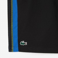 Short Lacoste Sport Negro Amarillo  Offer + Cheap