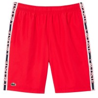 Short Lacoste Sport Rojo  Offre - Pas cher