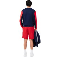 Short Lacoste Sport Rojo  Offre - Pas cher