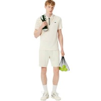 Short Lacoste Tenis Ultra Dry Blanco Roto  Offer + Cheap