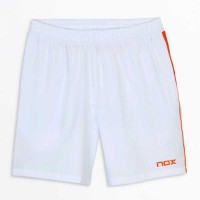 Nox Team Shorts Branco Laranja