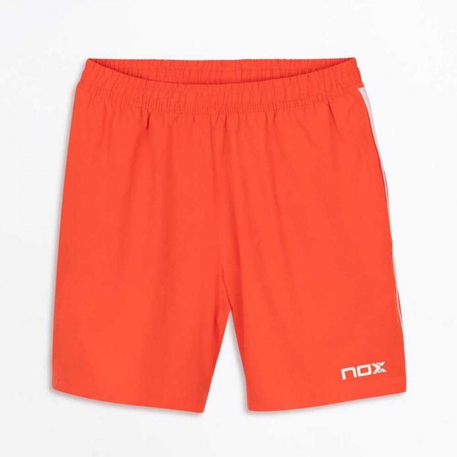 Nox Team Shorts Orange Rouge Blanc
