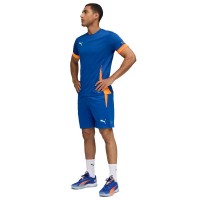 Puma Individual Blue Orange Shorts
