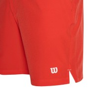 Pantaloncini Wilson Team 7 Rojo