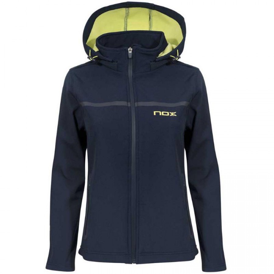 Softshell Nox Pro Blue Lima Mulher