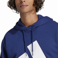 Adidas Essentials Dark Blue White Sweatshirt  Offer + Cheap
