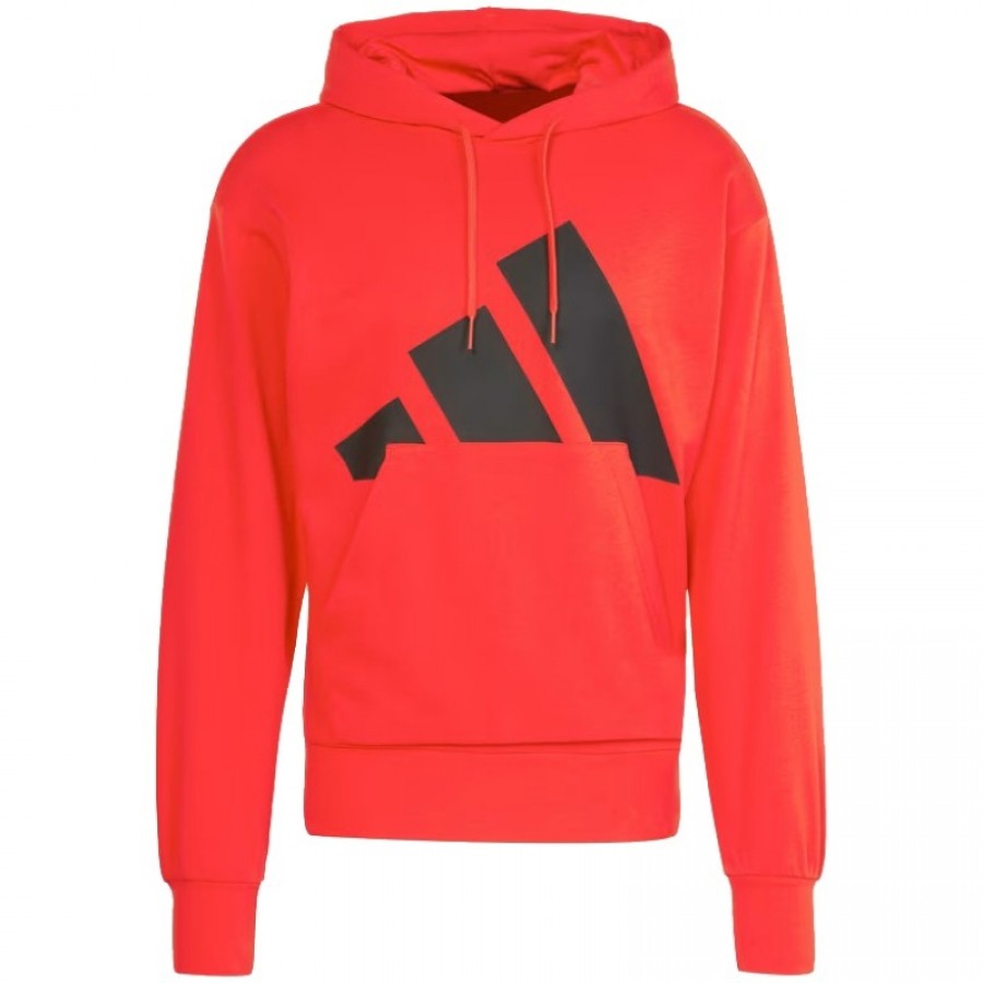 Sudadera Adidas Essentials Rojo Negro  Oferta + Barato