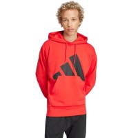 Sudadera Adidas Essentials Rojo Negro  Oferta + Barato