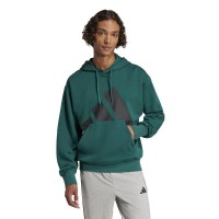 Sudadera Adidas Essentials Verde Negro  Oferta + Barato