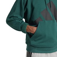 Sudadera Adidas Essentials Verde Negro  Oferta + Barato