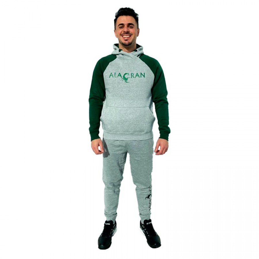 Sudadera Alacran Elite Gris Verde Oliva